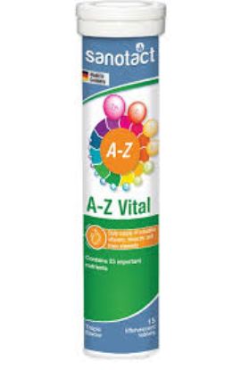 SANOTACT A-Z VITAL 15 EFF TAB 290LE
