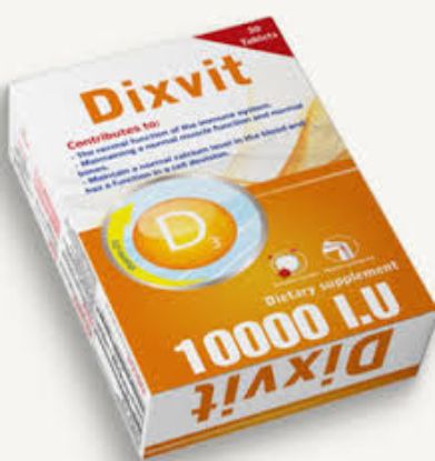 DIXVIT D3 10000 I.U 20 TAB 120 LE