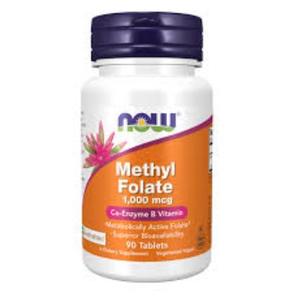 NOW METHYL FOLATE 1000MG 90T AB