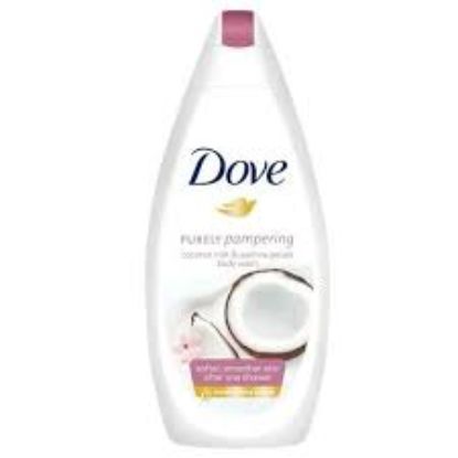 DOVE SHOWER PURELY PAMPERING WITH COCONUT MILK&JASMINE PETALS 500 ML