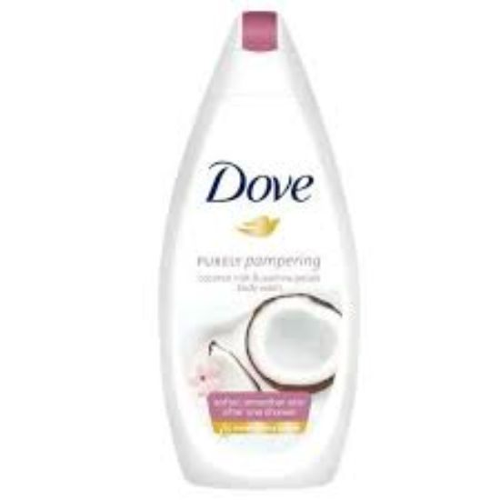 DOVE SHOWER PURELY PAMPERING WITH COCONUT MILK&JASMINE PETALS 500 ML