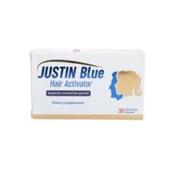 JUSTIN BLUE HAIR ACTIVATOR 30 CAP 350 LE