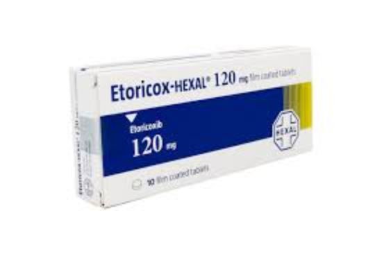 ETORICOX-HEXAL 120 MG 10 TAB 124 LE