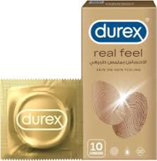 DUREX  REAL FEEL 10 CONDOMS