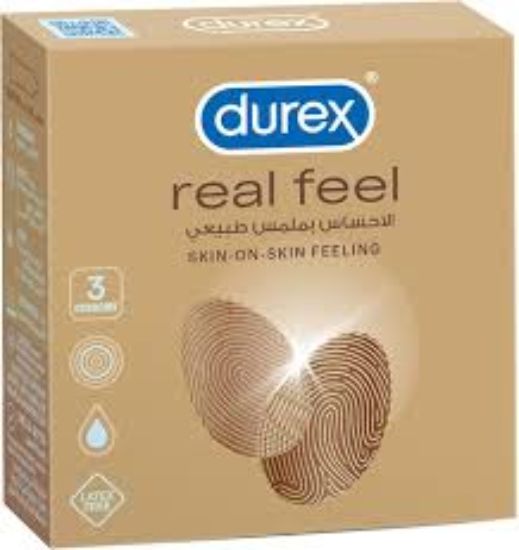 DUREX  REAL FEEL 3 CONDOMS