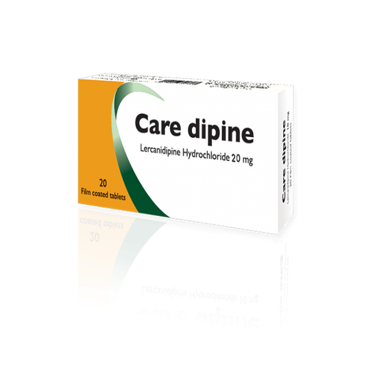 CARE DIPINE 20 MG 20 TAB 147 LE