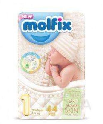 MOLFIX 1 NEWBORN 2-5 KG 44 PCS