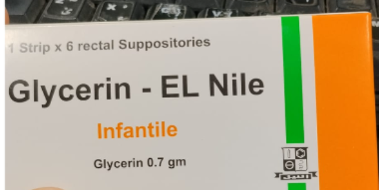 GLYCERIN INFANTILE 6 SUPP EL NILE 11 LE