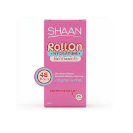 SHAAN ROLL ON HYDRATING  FRAGRANCE FREE 60 ML