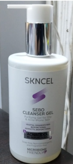 SKNCEL SEBO CLEANSER GEL 350 ML 500 LE