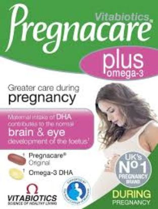 PREGNACARE PLUS OMEGA 3  56 CAP 350 LE