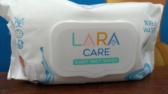 LARA CARE  BABY WET WIPES 120 PCS AQUA