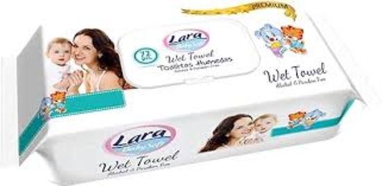 LARA BABY SOFT PREMIUM WIPES 72 PCS