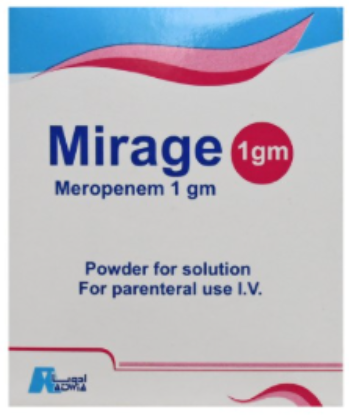 MIRAGE 1000 MG VIAL I V 360 LE