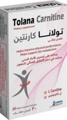 TOLANA CARNITINE 20 TAB 280 LE