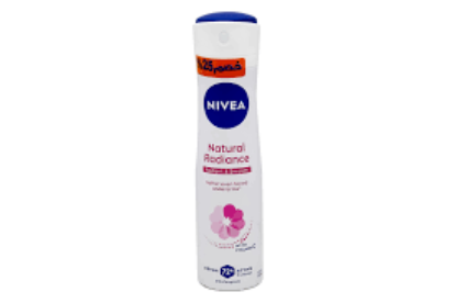 NIVEA NATURAL RADIANCE SPRAY 150 ML (%25)