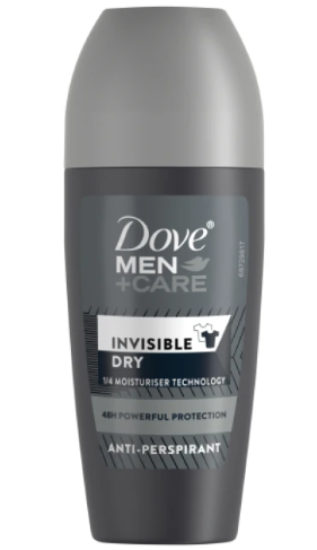 DOVE MEN CARE INVISIBLE DRY ROLL ON 50 ML