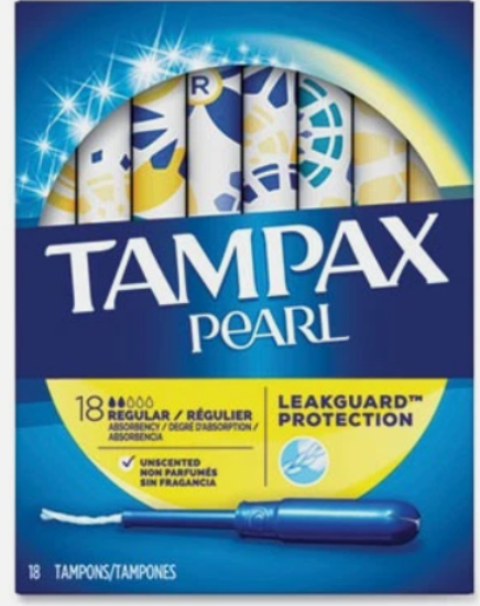 TAMPAX REGULAR 18 TAMPONS