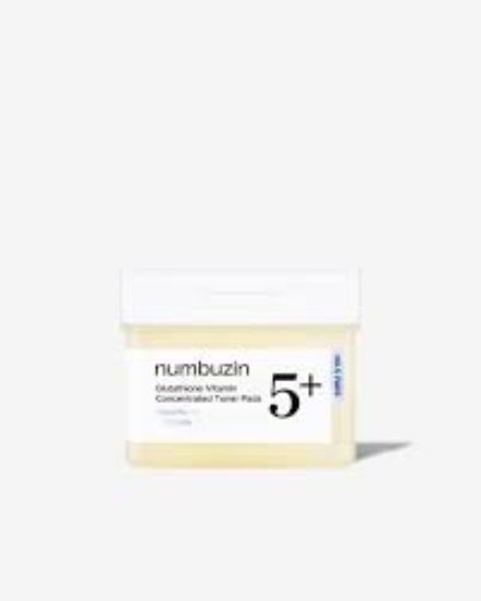 NUMBUZIN GLUTATHIONE VITAMIN TONER PADS 5+ 180 ML
