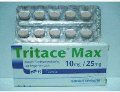 TRITACE MAX 10 MG/25 MG 30 TAB 249 LE