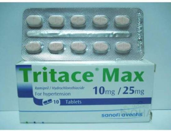 TRITACE MAX 10 MG/25 MG 30 TAB 249 LE