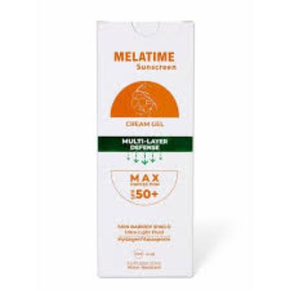 MELATIME SUNSCREEN CREAM GEL MULTI-LAYER DEFENSE SPF +50 60 ML OFFER  50%