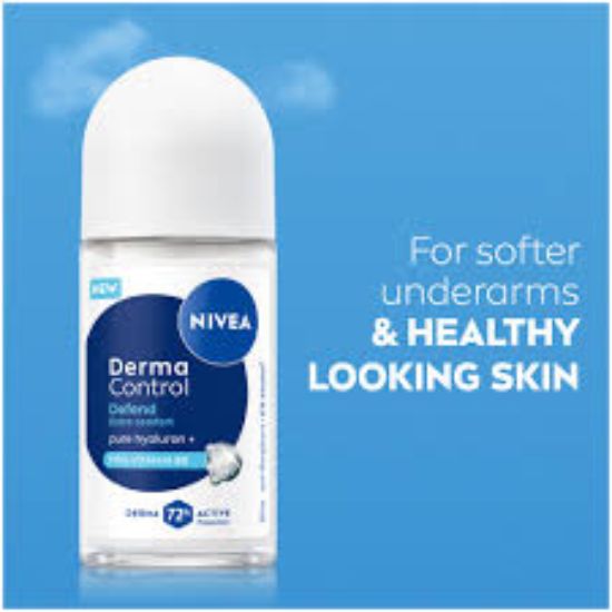 NIVEA WOMEN DERMA CONTROL DEFEND EXTRA COMFORT ROLL ON 50 ML OFFER 15%