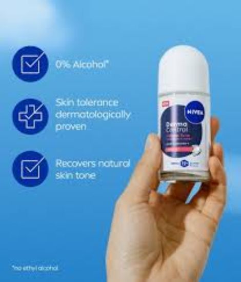 NIVEA WOMEN DERMA CONTROL NATURAL TONE ROLL ON 50 ML OFFER 15%