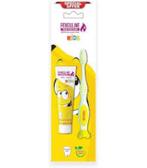 PENDULINE KIDS ORAL CARE &TOOTHPASTE BANANA GEL 25 GM