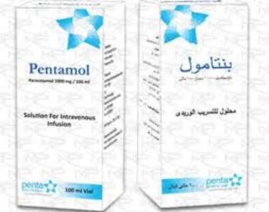 PENTAMOL 1000 MG /100ML INFUSION 67 LE