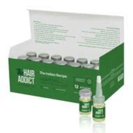 THE HAIR ADDICT THE INDIAN RECIPE 10 BOTTLES 10 ML