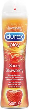 DUREX PLAY SAUCY STRAWBERRY GEL 50ML