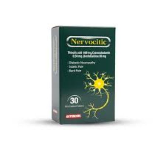 NERVOCITIC 600 MG 30 TAB 246 LE