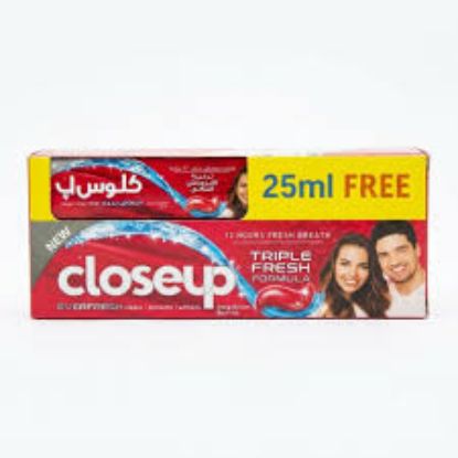 CLOSE UP RED HOT 100ML +25ML OFFER