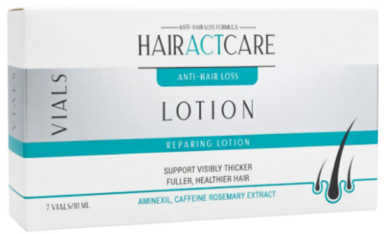 HAIR ACT CARE LOTION ANTI - HAIR LOSS 7 AMPOULE  OFFER 1+1