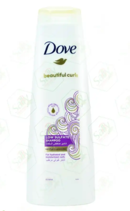DOVE LOW SULFATE SHAMPOO 350 ML BEATIFUL CURLS 15 ج