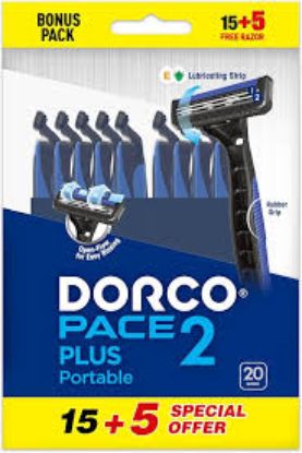 DORCO PACE 2 PLUS PORTABLE 15+5PCS