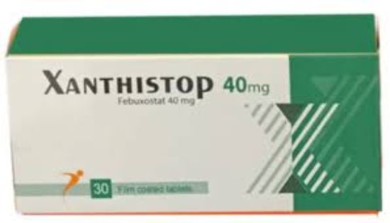 XANTHISTOP 40 MG 30 TAB 87LE