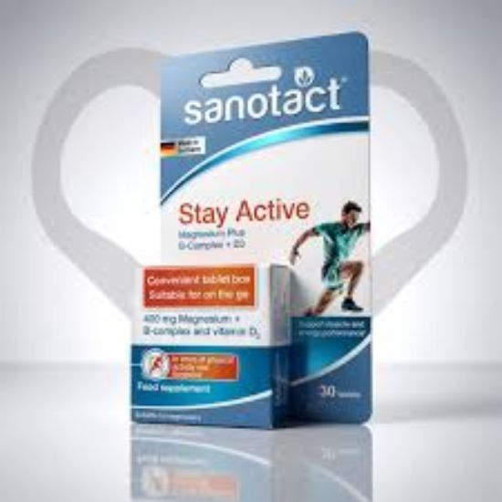SANOTACT STAY ACTIVE 30 TAB 490 LE