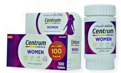 CENTRUM WOMEN COMPLETE FROM A TO ZINC 100 TAB OFFER 100ج