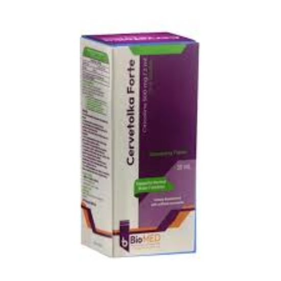 CERVETOLKA FORTE 500 MG/2 ML ORAL SOLUTION 30 ML 300 LE