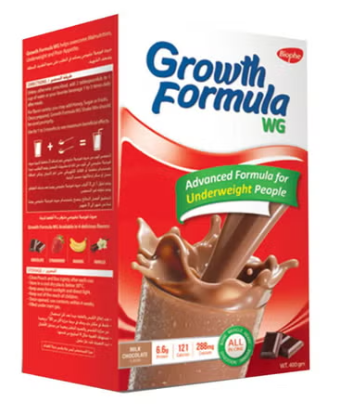 GROWTH FORMULA 400 GM CHOCOLATE 279 LE