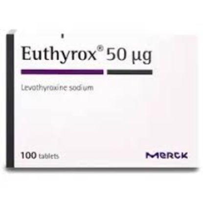 EUTHYROX 50 MCG 100 TAB 105 LE