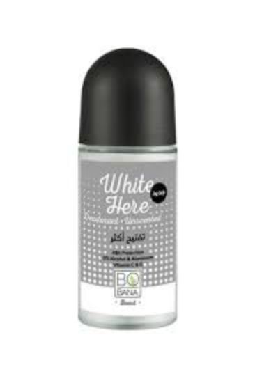BOBANA DEODORANT ROLL ON WHITE HERE (VITAMINC&E) 50ML