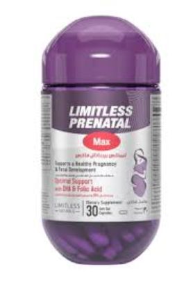 LIMITLESS PRENATAL ORIGINAL 30 CAPS 190 LE