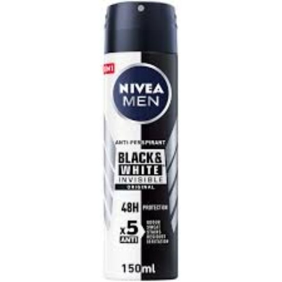 NIVEA MEN BLACK & WHITE INVISIBLE EPIC NIGHT SPRAY 150 ML