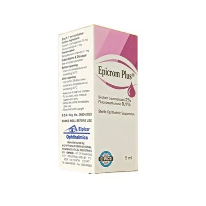 EPICROM PLUS EYE DROPS 5 ML 41 LE