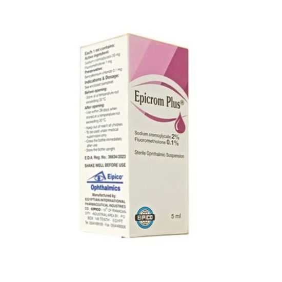 EPICROM PLUS EYE DROPS 5 ML 41 LE
