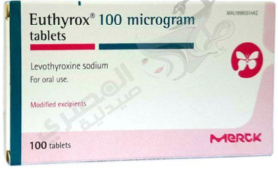 EUTHYROX 100 MCG 100 TAB 4 STRIPS 158 LE