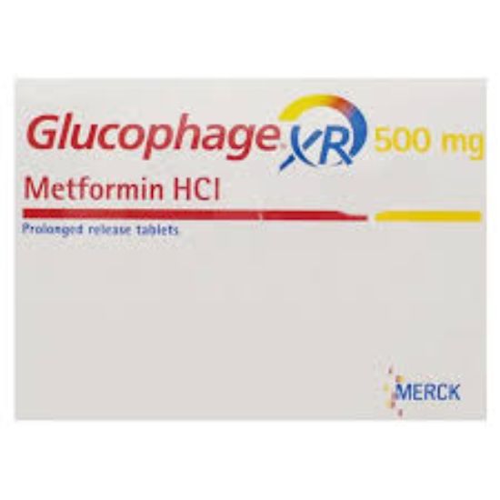 GLUCOPHAGE XR 500 MG 30 TAB 77 LE
